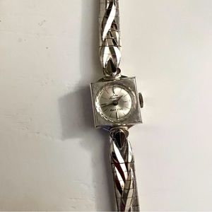 Vintage 18k white gold Women’s Watch -Valentines gift